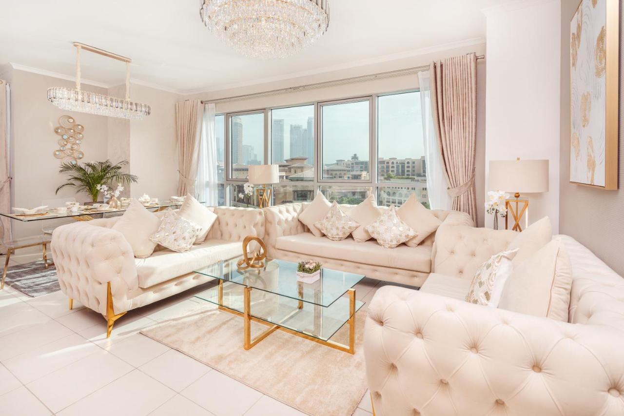 Elite Royal Apartment - Full Burj Khalifa & Fountain View - Magnum Dubai Exterior foto