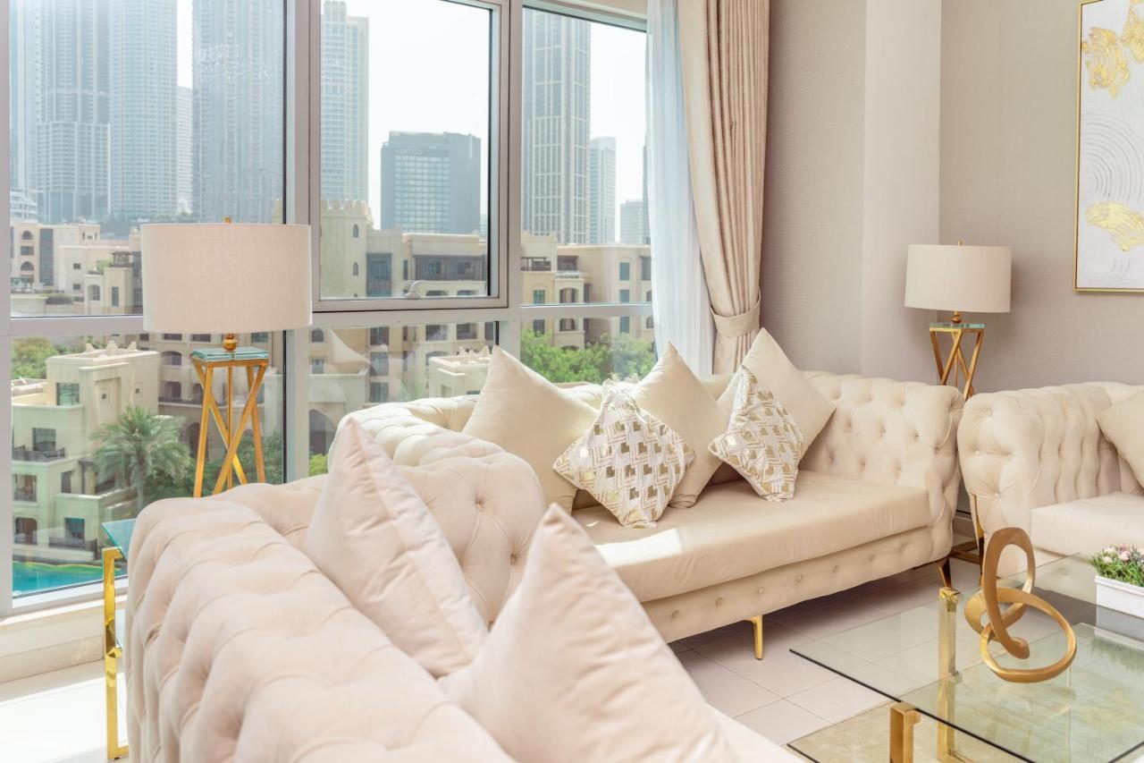 Elite Royal Apartment - Full Burj Khalifa & Fountain View - Magnum Dubai Exterior foto